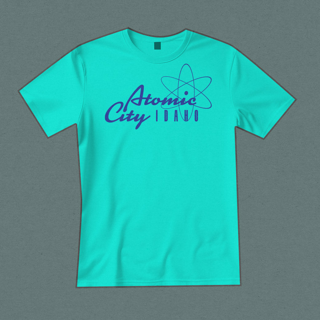 Atomic City Idaho Tee - Teal