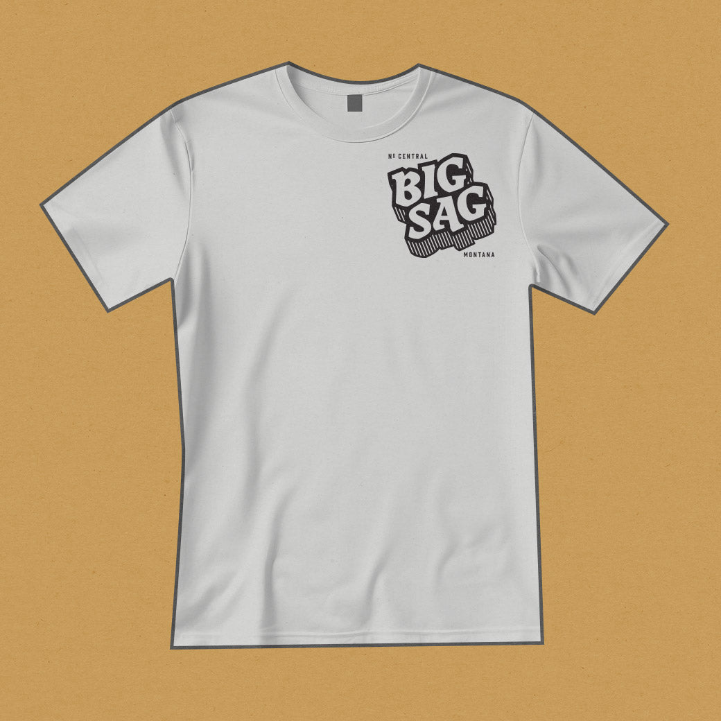 Big Sag Montana Tee - Athletic Heather