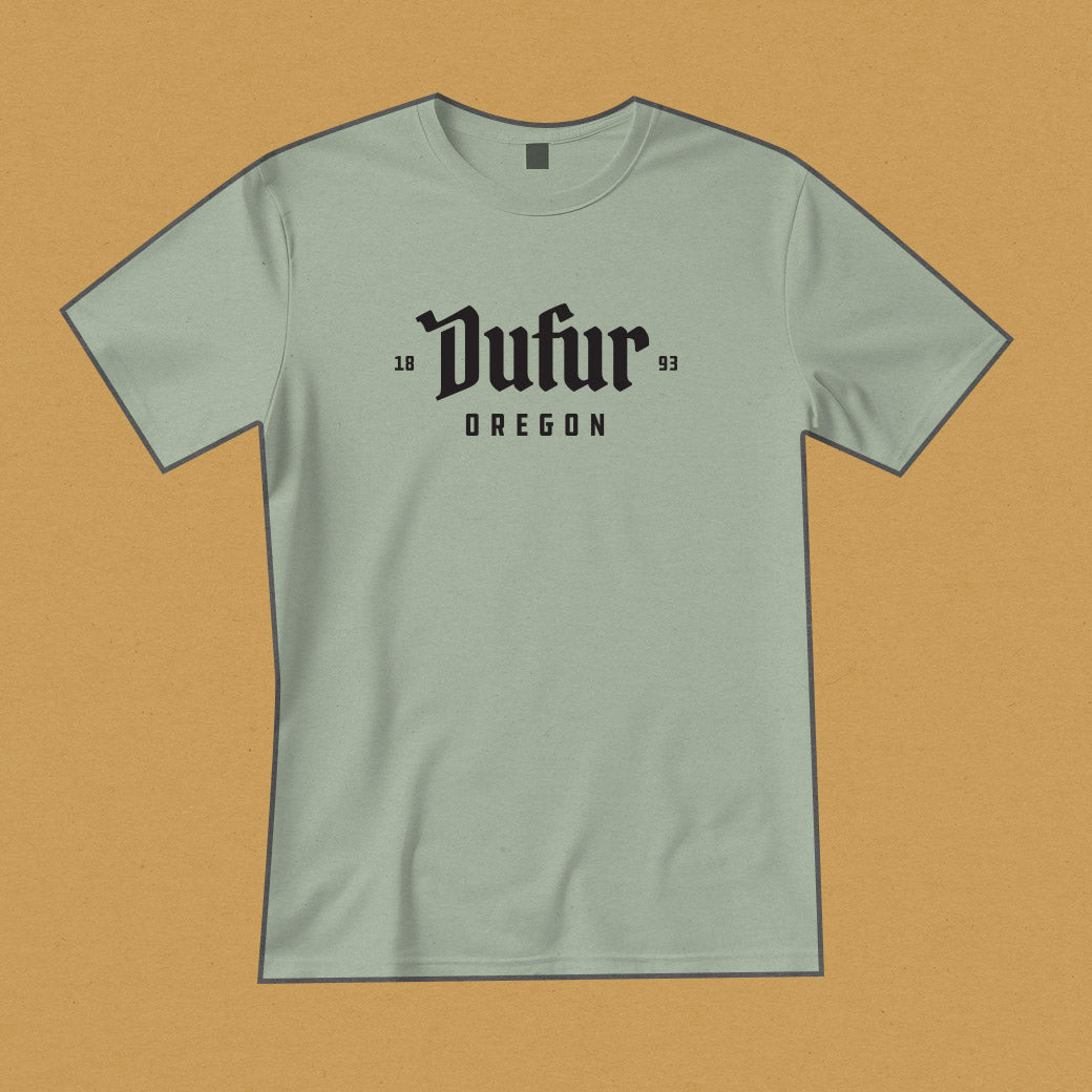 Dufur Oregon Tee - Sage