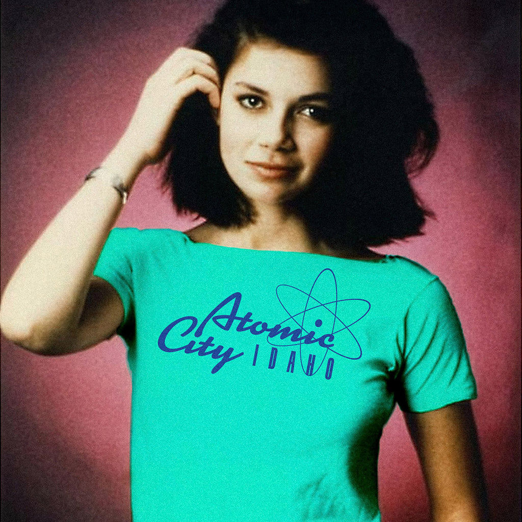 Atomic City Idaho Tee - Teal