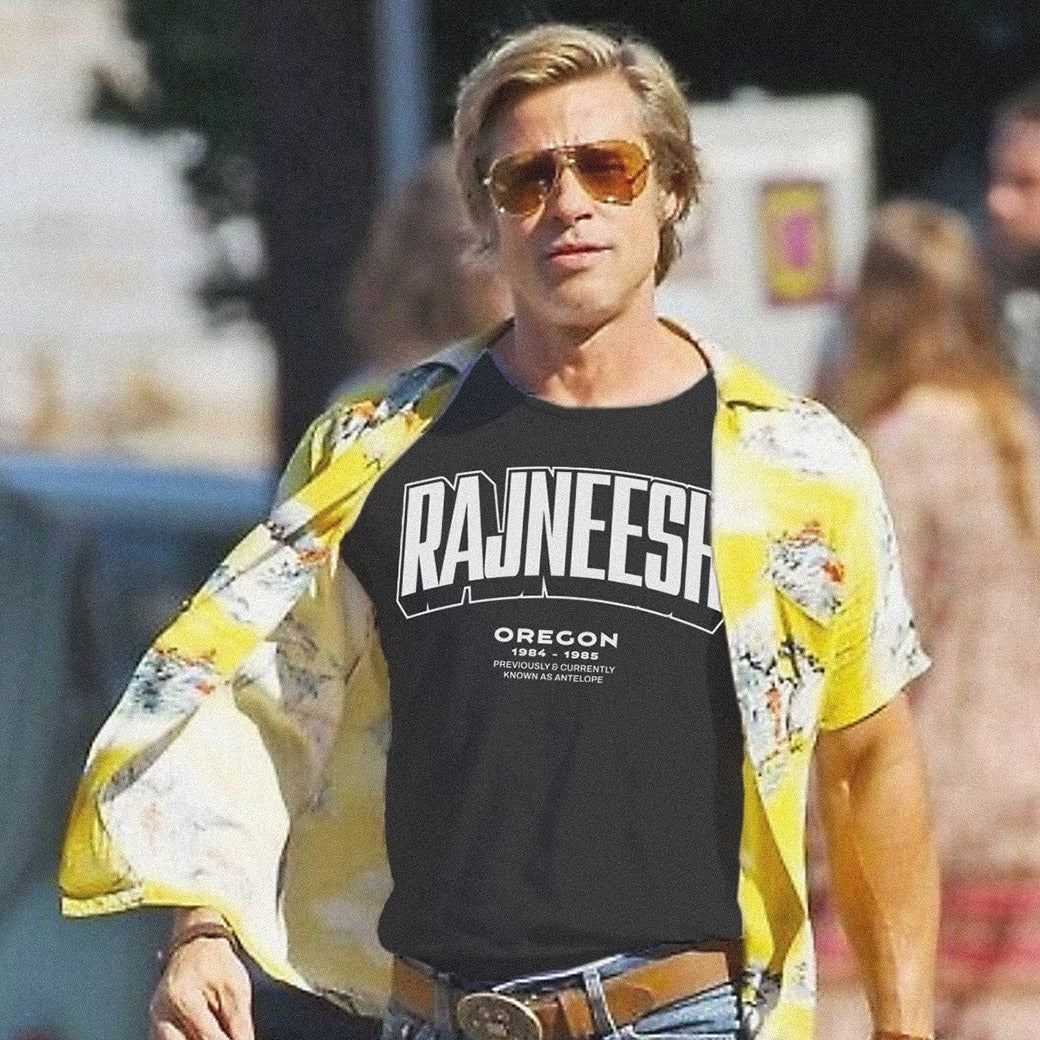 Rajneesh Oregon Tee - Vintage Black
