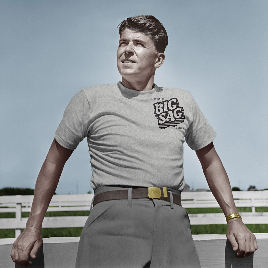 Big Sag Montana Tee - Athletic Heather