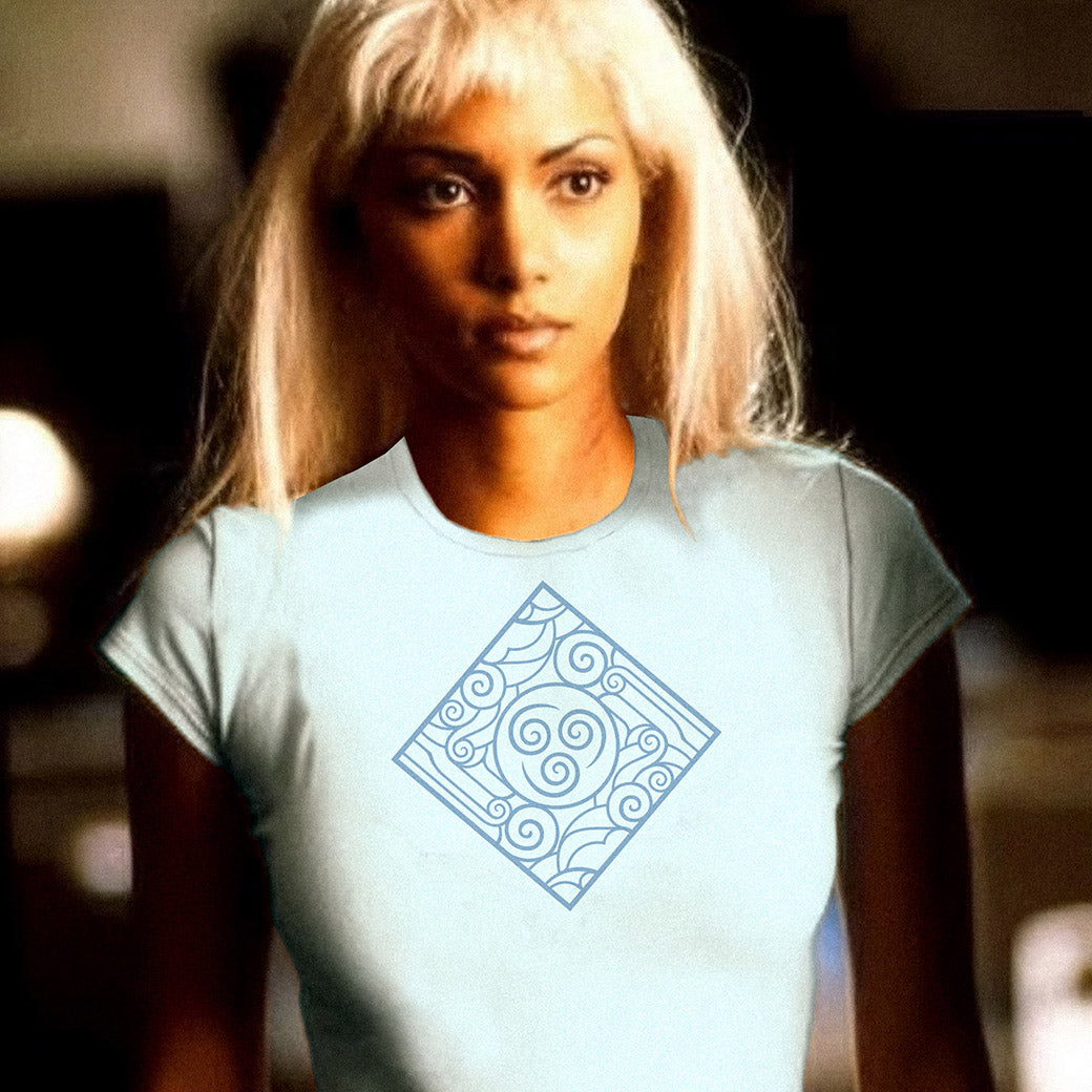 Air Bending Tee - Heather Ice Blue