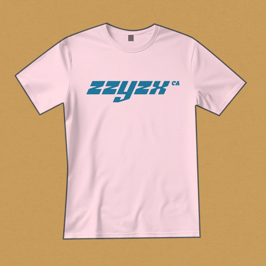 Zzyzx California Tee - Soft Pink