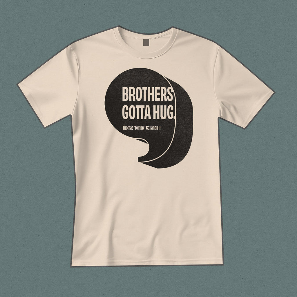 Brothers Gotta Hug Tee - Vintage White
